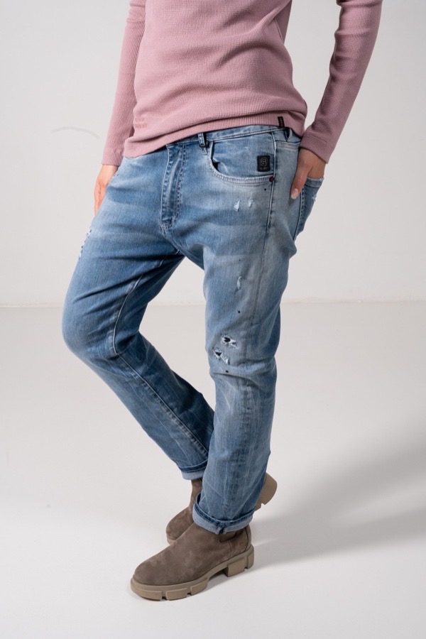Elias Rumelis ER Leona Jeans Berry Blue | Kellyjeans.nl