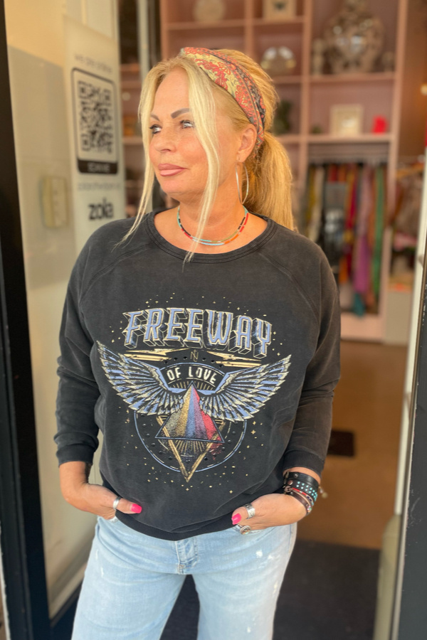Nine Tees Freeway dames shirt met print